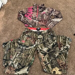 MOSSY OAK camouflage Teen zip up